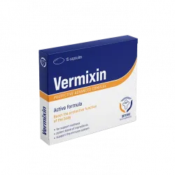 Vermixin в аптеках города, цена, купить без рецепта. Литва